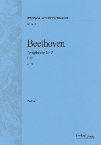 SYMPHONIE NR.8 OP.93  交響曲第8番　ヘ長調　（大型スコア）  