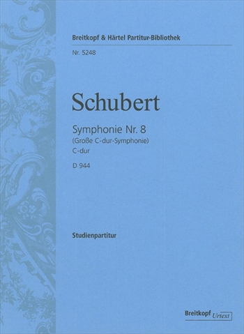 SYMPHONIE NR.8 C D944(GROSSE)  交響曲第8番　ハ長調　(ザ・グレート)　（小型スコア）  