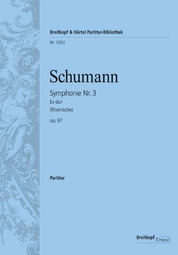 SYMPHONIE NR.3 OP.97(RHEINISCHE)  交響曲第3番変ホ長調　「ライン」（大型スコア）  