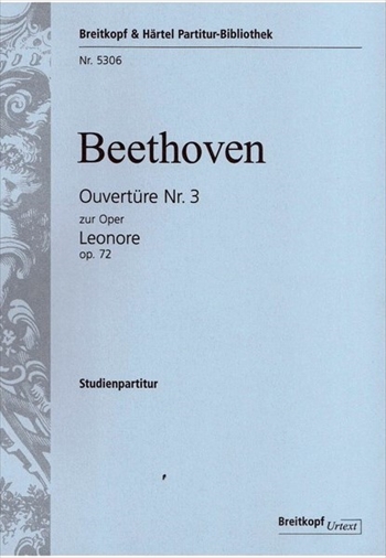 LEONORE NR.3 OUVERTURE OP.72  レオノーレ序曲第3番　（小型スコア）  