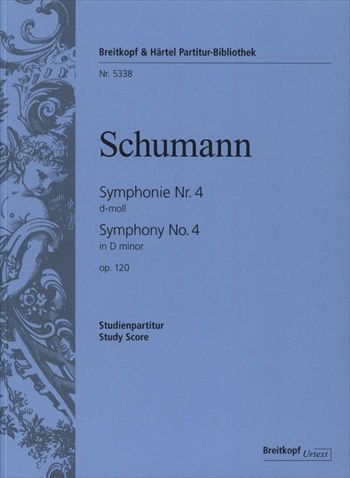 SYMPHONIE NR.4 OP.120  交響曲第4番　ニ短調　（改訂稿）（小型スコア）  