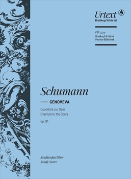 GENOVEVA OUVERTURE OP.81  歌劇「ゲノヴェーヴァ」序曲（小型スコア）  