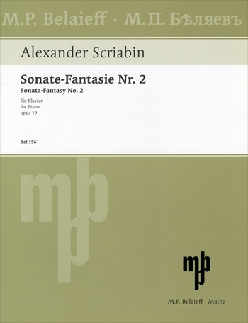 SONATE NR.2 OP.19(SONATE-FANTASIE)  ピアノソナタ 第2番 「幻想」嬰ト短調 作品19  