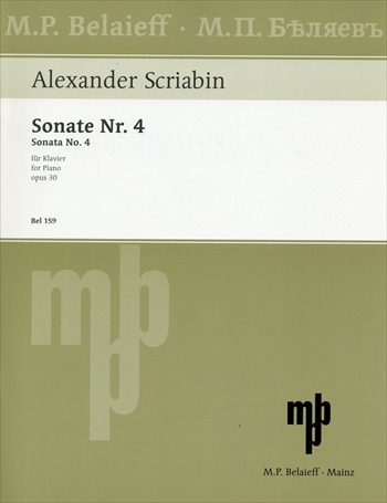 SONATE NR.4 OP.30  ピアノソナタ 第4番 嬰へ長調 作品30  
