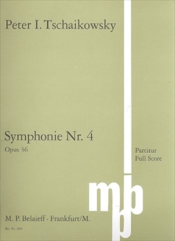 SYMPHONY NO.4 OP.36  交響曲第4番（大型スコア）  