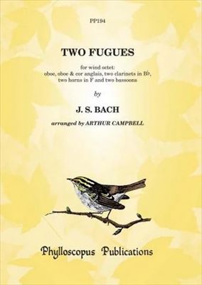 【特価品】TWO FUGUES   ２つのフーガ（木管八重奏）  