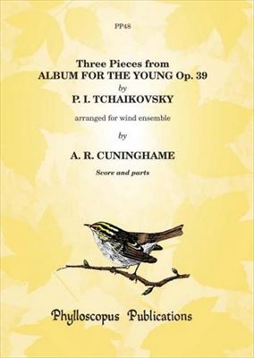 【特価品】3 PIECES FROM ALBUM FOR THE YOUNG OP.39  3つの小品　子供のアルバムより（木管十重奏）  