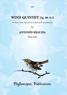 【特価品】WIND QUINTET in A OP.99 NO.3  木管五重奏 イ長調  
