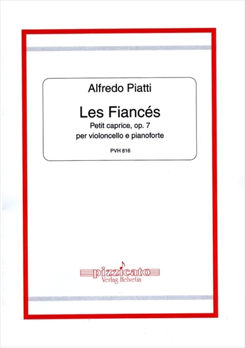 【特価品】LES FIANCES(PETIT CAPRICE) OP.7  （チェロ、ピアノ）  