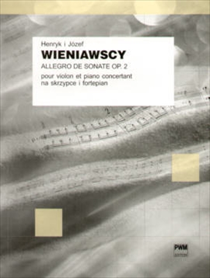 【特価品】ALLEGRO DE SONATE OP.2  ソナタのアレグロ（ヴァイオリン、ピアノ）  