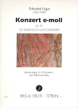 KONZERT e-moll op.85  チェロ協奏曲　ホ短調（チェロ四重奏）  