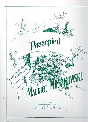 【特価品】PASSEPIED  パスピエ（ピアノ2台4手）  