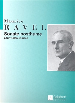SONATE POSTHUME  ヴァイオリンソナタ（遺作）（ヴァイオリン、ピアノ）  
