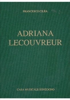ADRIANA LECOUVREUR(PAPERBACK)  歌劇「アドリアーナルクヴルール」（ペーパーバック版）（ピアノ伴奏ヴォーカルスコア）  