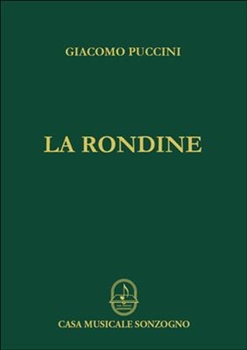 LA RONDINE(HARD COVER)  歌劇「つばめ」（ハードカヴァー版）（ピアノ伴奏ヴォーカルスコア）  
