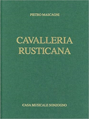CAVALLERIA RUSTICANA  歌劇「カヴァレリア・ルスティカーナ」（ピアノ伴奏ヴォーカルスコア）  