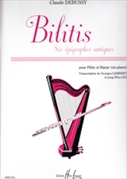 ★特価品★BILITIS-6 EPIGRAPHES ANTIQUES  ビリティス（６つの古代墓碑銘）（フルートとハープ）  