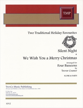 SILENT NIGHT & WE WISH YOU A MERRY CHRISTMAS  きよしこの夜/クリスマスおめでとう (ファゴット四重奏）  