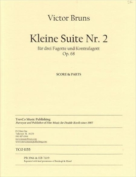 KLEINE SUITE NO.2 OP.68  小組曲 第2番 作品68 (ファゴット四重奏）  
