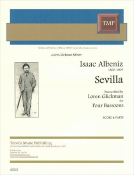 SEVILLA　OP.47-3  セビーリャ（スペイン組曲） (ファゴット四重奏）  