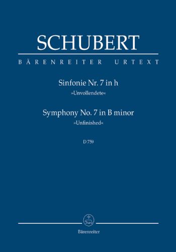 SYMPHONY NO.7 D759 UNFINISHED  交響曲第7番　ロ短調「未完成」(小型スコア)　  