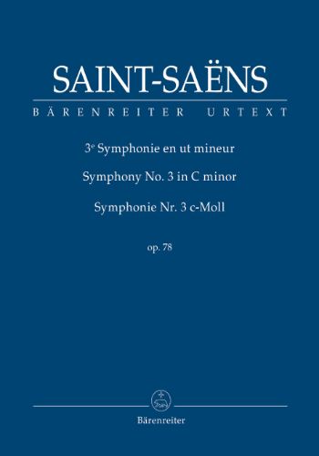 SYMPHONIE NR.3  OP.78  交響曲第3番　ハ短調「オルガン付き」(小型スコア)　  