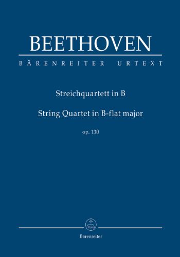 STREICHQUARTETT B OP.130  弦楽四重奏曲第13番　変ロ長調　作品130(小型スコア)  