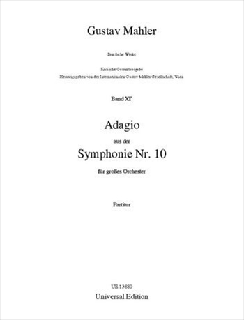 ADAGIO AUS SYMPHONY No.10  交響曲第10番より「アダージョ」（大型スコア）  