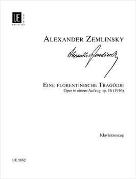 EINE FLORENTINISCHE TRAGOEDIE(G)  歌劇「フィレンツェの悲劇」（ドイツ語）（ピアノ伴奏ヴォーカルスコア）  