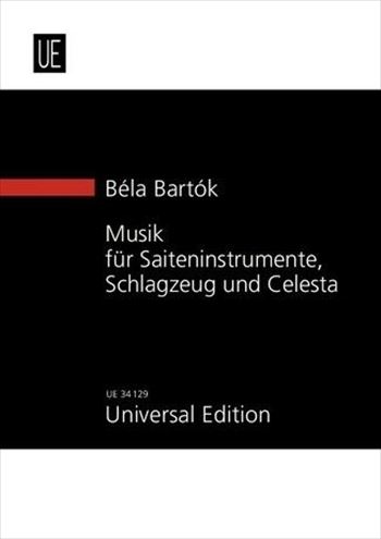 MUSIK FUR SAITENINSTEUMENTE  弦楽器、打楽器とチェレスタのための音楽（小型スコア）  