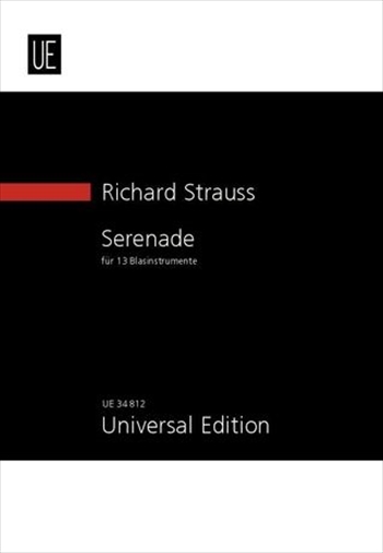 SERENADE OP.7  13楽器のセレナード 作品7（小型スコア）  