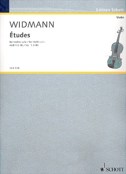 ETUDES HEFT.1(NO.1-3)  無伴奏ヴァイオリンのためのエチュード　第1巻（1-3番）（ヴァイオリンソロ）  