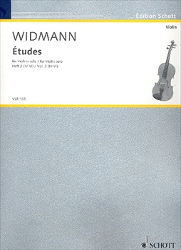 ETUDES HEFT.2(NO.4-6)  無伴奏ヴァイオリンのためのエチュード　第2巻（4-6番）（ヴァイオリンソロ）  