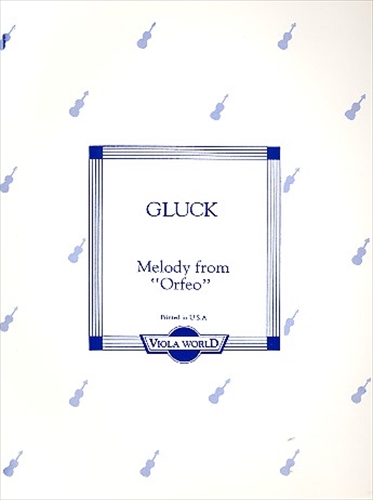 【特価品】MELODY from ORFEO  「オルフェオ」より”メロディ”（ニ短調）（ヴィオラ、ピアノ）  