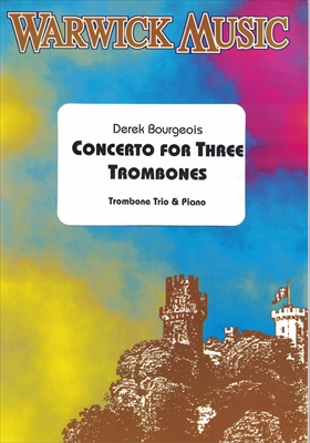 【特価品】CONCERTO FOR 3 TROMBONES  3本のトロンボーンのための協奏曲（トロンボーン3本、ピアノ）  