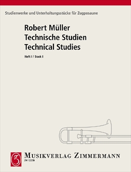 TECHNISCHE STUDIEN 1  トロンボーンのための技術練習曲集第１巻  